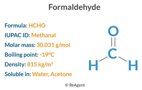 Image result for Formaldehyde Structure