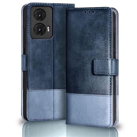 TheGiftKart Flip Back Cover Case for Motorola Moto G85 5G | Dual-Color ...