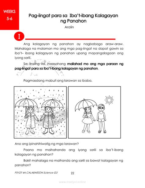 Image result for Grade 3 Science Module 4th Quarter