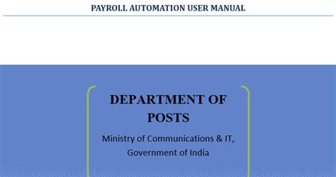 Payroll Automation User Manual [CSI]