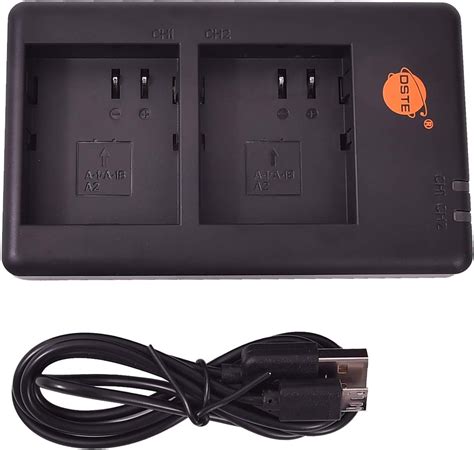 DSTE Fast Charging USB Dual battery Charger Compatible for A1/A1B/A2 ...