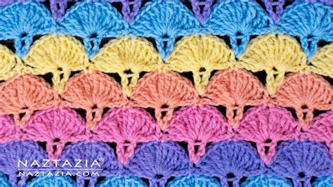 Image result for Embossed Fan Stitch Crochet Pattern