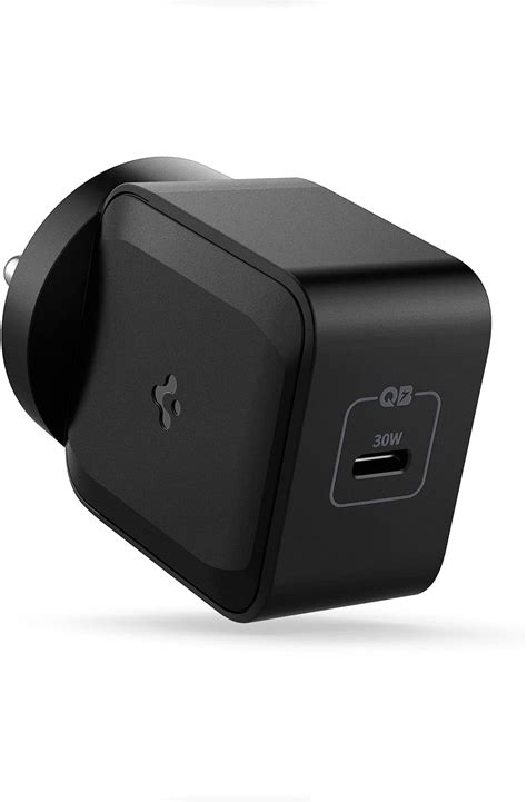 Spigen Fast Charging Adapter Total 30w, GaN, PD Support, BIS Certified ...