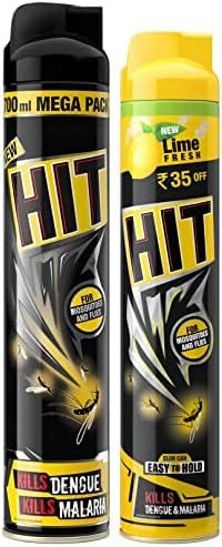HIT Flying Insect Killer - Mosquito & Fly Killer Spray (625ml) | Lime ...