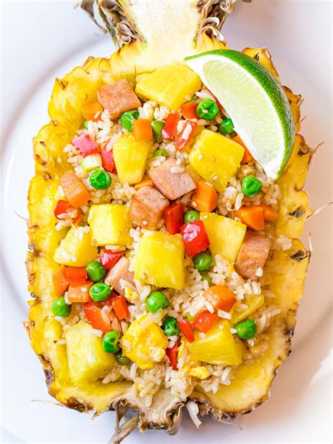 Hawaiian Pineapple Fried Rice - Drive Me Hungry
