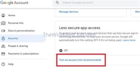 Image result for Gmail Less Secure App Access