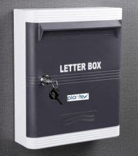Plantex Letter Box/GI Steel Post Box/Suggestion Box/Donation Box with ...