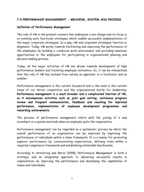 Image result for Performance Management Process PDF