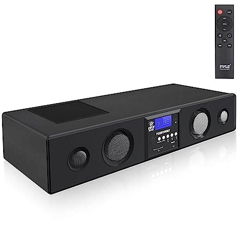 Pyle 300 Watt Bluetooth Soundbar with USB/SD/FM Radio and Wireless ...