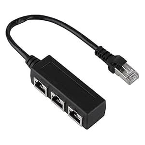 Ethernet Splitter, Network Adapter Ethernet Adapter, Ethernet Transfer ...