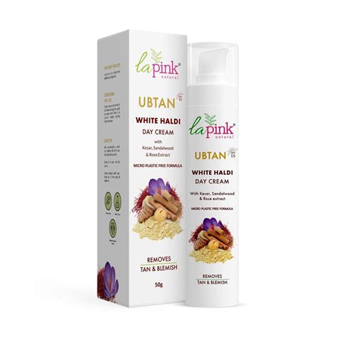 Buy Ubtan Day Cream for Tan Removal Online in India - La Pink