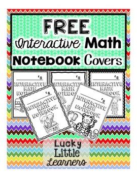 Image result for Math Interactive Notebook Cover
