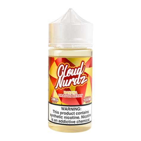 BUY 1 GET 1 FREE Peach/Blue Razz CLOUD NURDZ X PYRO Duo | Vape Amazon ...