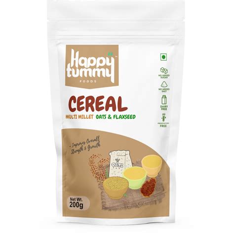 Cereal-Multi Millet Oats Flaxseed – Happy Tummy Foods