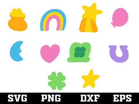 Lucky Charms Svg , Lucky Charm Png , Shamrock Svg , Lucky Charms ...
