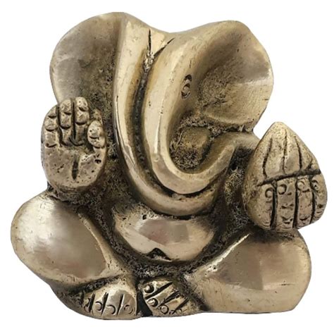 Buy ShivShanti Ganesh Idol Home Mandir Room Lord Ganpati Murti Puja ...