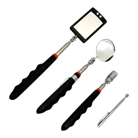 Telescopic Inspection Mirror With Led Light at Trudi Abbas blog