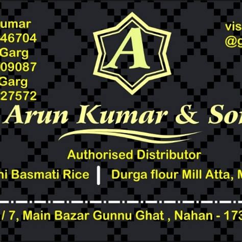 Arun Kumar and sons - Order Online