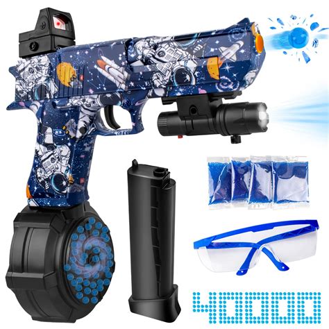 Buy Gel Splatter Cool Ball Blaster Pistol JM-X2 with Drum and , Manual ...