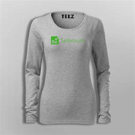 Selenium Framework T-Shirt For Women
