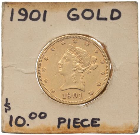 1901 Liberty Head Ten Dollar Gold Coin (#0511) on May 13, 2022 | Vogt ...