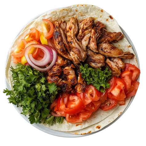 full meat shawarma plate – FEB40