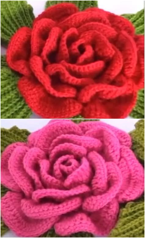 Image result for Crochet Rose Tutorial