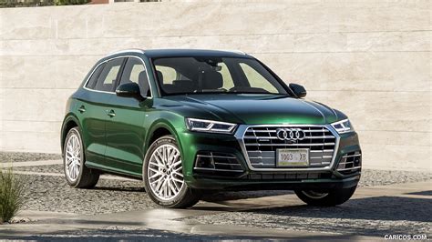 2018 Audi Q5 TDI (Color: Azores Green Metallic) - Front Three-Quarter | HD Wallpaper #198