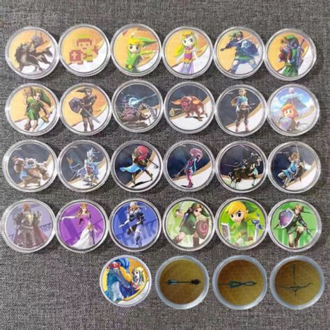 28 pcsset Zelda Breath of the Wild Amiibo Coin Cards India | Ubuy
