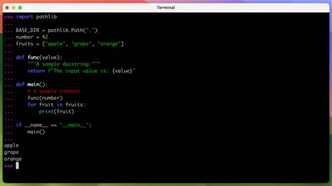 Python Syntax Highlighting 的图像结果