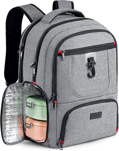 BIKROD Lunch Backpack, Insulated Cooler Lunch Bag Backpack, Large ...