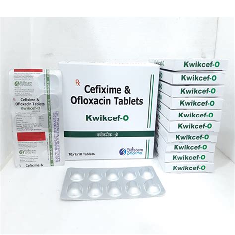 KWIKCEF-O (10*1*10) Tablets Biostem Pharma Pvt. Ltd.