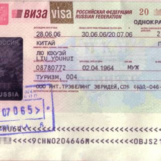 自办 《俄罗斯》 签证 – CPY 郑佩仪