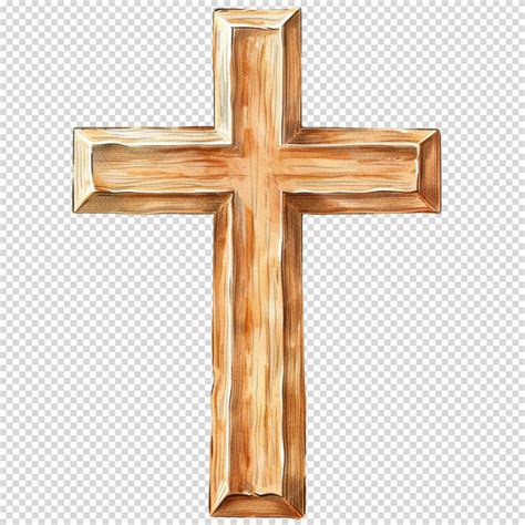 Premium PSD | Crucifix cross christian religious symbol isolated on ...