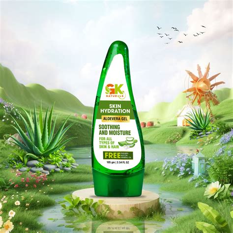 Skin Hydration Aloe Vera Gel – GK Naturals