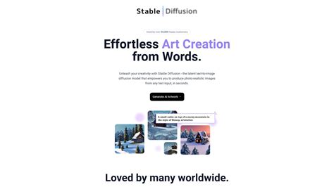 Unique Stable Diffusion Model 的图像结果