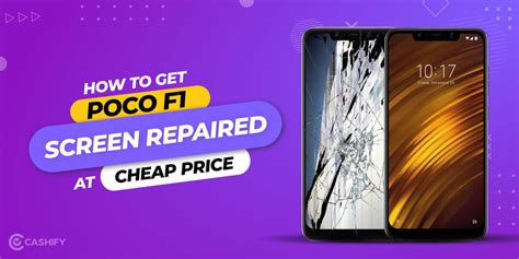How To Get Poco F1 Display Replaced For The Best Price | Cashify Repair ...