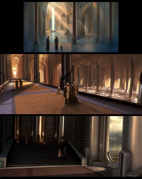 Trevor Engstrom - Jedi Temple Interior