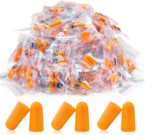 50 Pairs Earplugs for Noise Cancelling Ultra Soft Foam Ear Plugs for ...