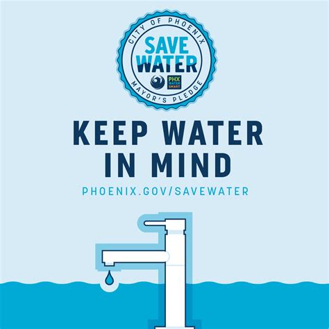 Pledge Item 1 : Keep Water In Mind | City of Phoenix
