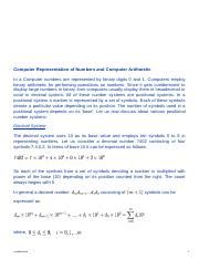 Image result for Computer Representation of Numbers