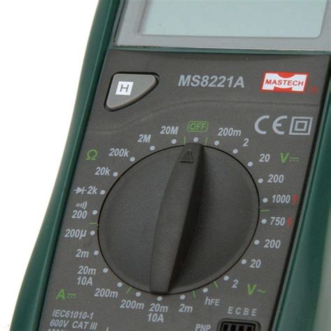Buy MASTECH MS8221A Digital Multimeters DMM DC/AC Current Voltage ...