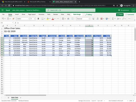 Image result for Excel Sample Data