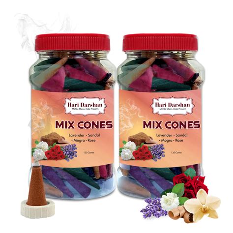 Shop Dry Dhoop Cones Online | Long Lasting Fragrance | Hari Darshan