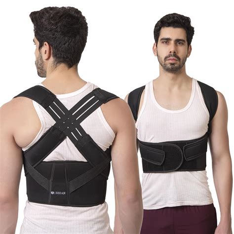 Buy ZEDAN Neoprene Posture Corrector Back Support Belt | Posture ...