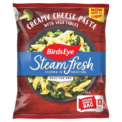 Birds Eye Steamfresh Creamy Cheese Vegetable Pasta Meal for 1 400g ...