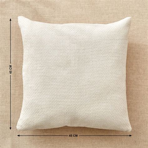 Buy Nile Woven Filled Cushion - 45x45cm from Home Centre at just INR 599.0