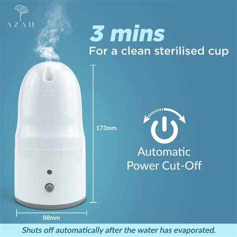 Azah Menstrual Cup Sterilizer: Ultimate Hygiene & Convenience. Kills 99 ...