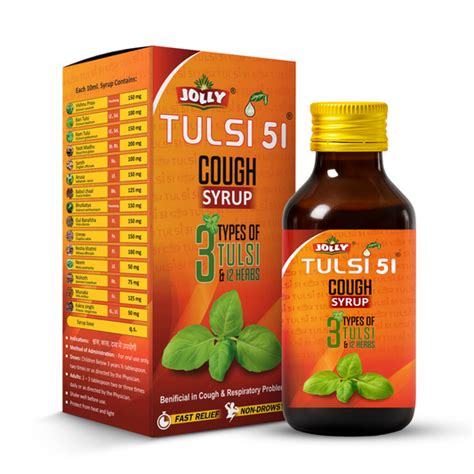 Jolly Tulsi 51 Cough Syrup – Jolly Pharma India