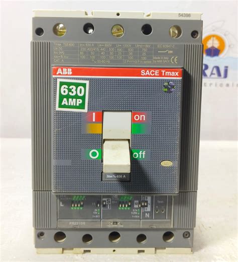ABB TMAX T5S 630 630AMP CIRCUIT BREAKER MCCB 3 POLE | RAJ ELECTRICALS ...